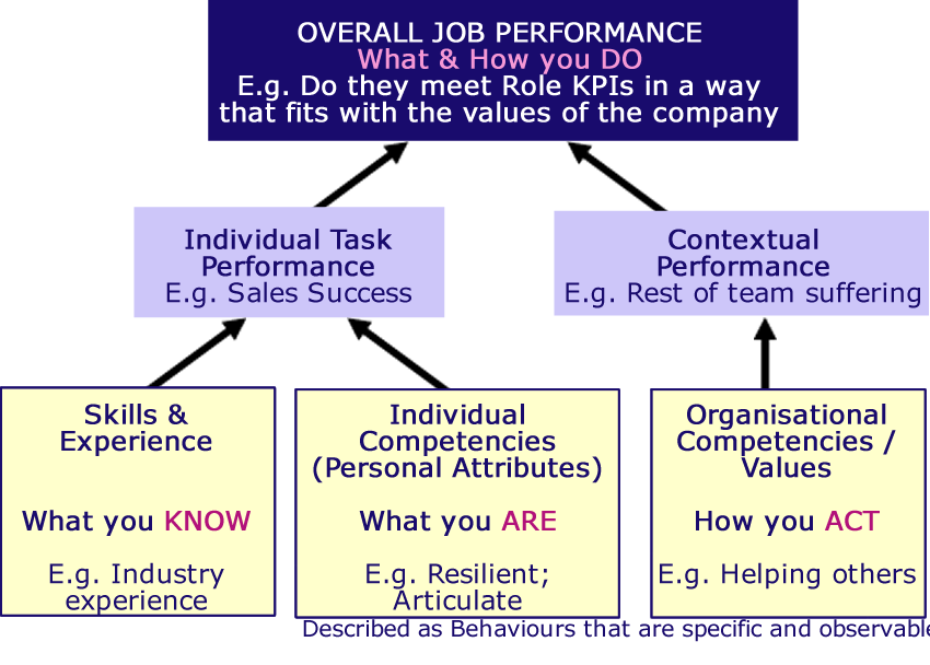 competencies need to be defined for roles