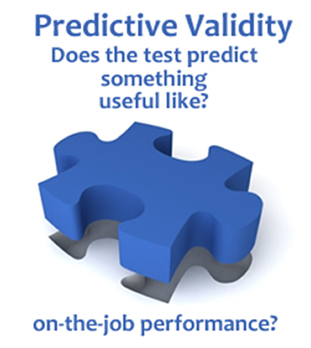 Is the test good at predicting something important